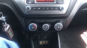 KIA RIO: как отключить кондиционер на КИА РИО. Отключение автоматического включения кондиционера.