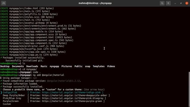 How to Install Angular 11 & Angular Material 11 | Configure Angular App & Angular Material in Ubunt смотреть онлайн