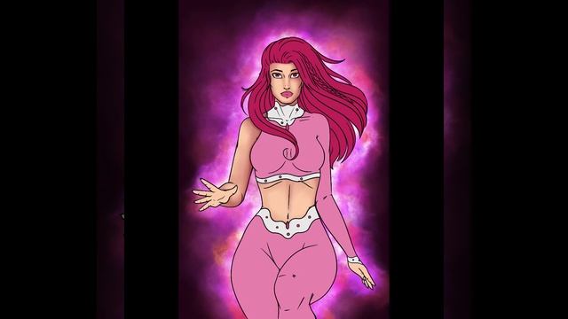 Creating a Comic Book Cover in Ipad Procreate смотреть онлайн
