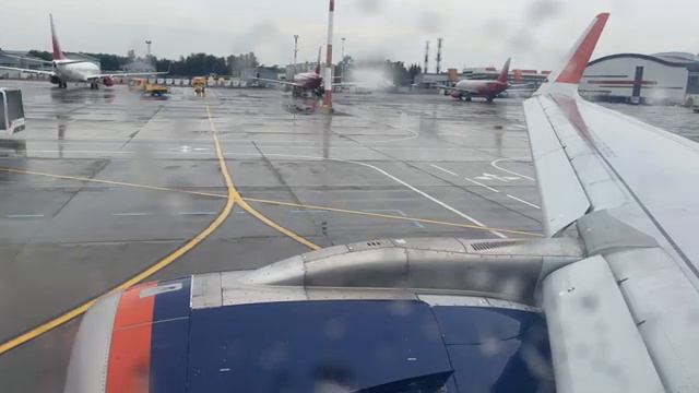 Aeroflot • Airbus A320-251N • RA-73732 • Wet Moscow Departure смотреть онлайн