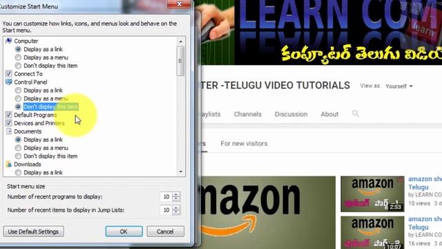 How to show or hide Control Panel item in Windows 7 смотреть онлайн