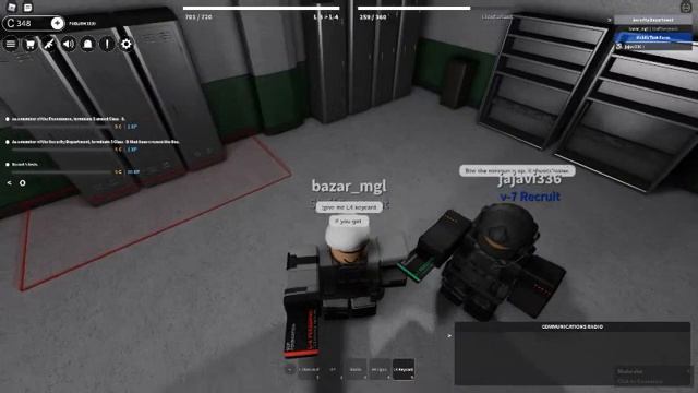 Roblox SCP roleplay: Admin Commands (Prrivate servers) смотреть онлайн