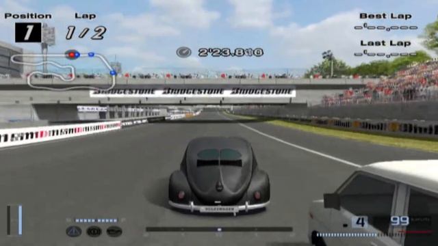 Гран Туризмо 4 (Онлайн Тест Версия) Фолксваген Костенурка 1100 Стандарт (Тип-11) Геймплей смотреть онлайн