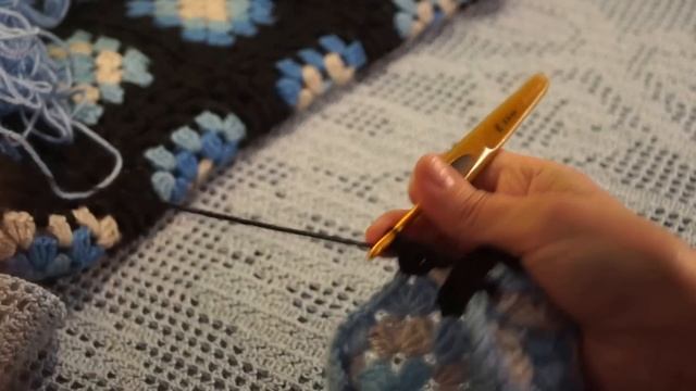 Безотрывное соединение квадратных мотивов(.square motifs Crochet ) (узор#44) смотреть онлайн