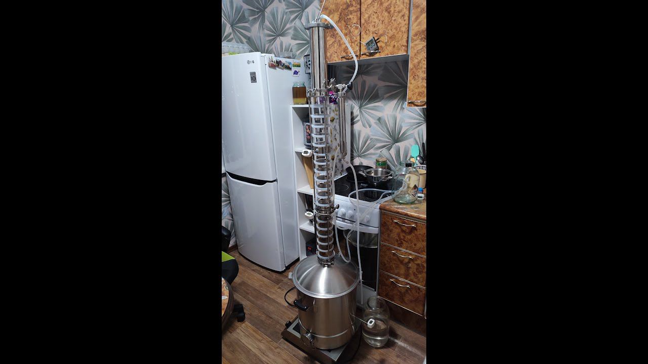 Спирт 96.2% на 18 тарелках DomSpirt 2