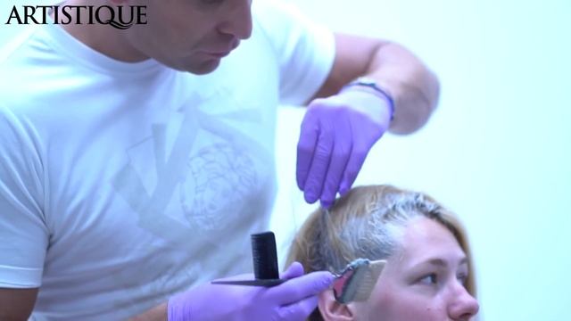 РАСТЯЖКА ЦВЕТА С 6 НА 9 УРОВЕНЬ + BEACH BLOND Artistique Nederland