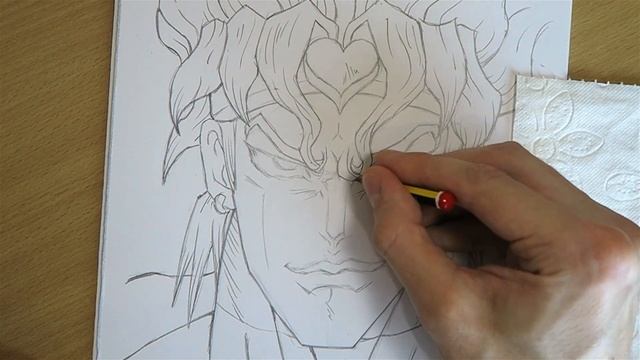 How to Draw Dio Brando | JoJo's Bizarre Adventure | Step By Step Drawing Tutorial смотреть онлайн