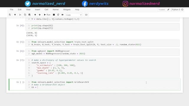 GridSearchCV | Hyperparameter Tuning | Machine Learning with Scikit-Learn Python смотреть онлайн