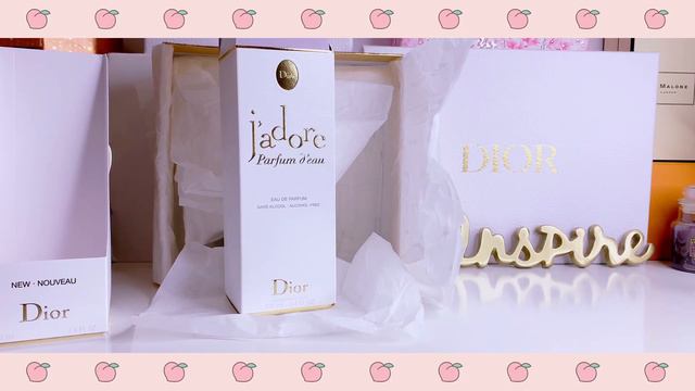NEW DIOR J’ADORE PARFUM D’EAU | Water Based Alcohol Free Perfume Unboxing | By CottonCandyBeauty13