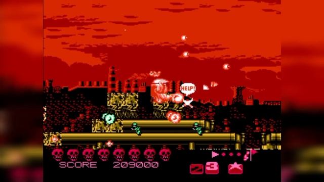 Zombie Nation (NES Retro Side-scrolling shooter/horror,1988) / Зомби самурай спасает мир (Dendy) смотреть онлайн