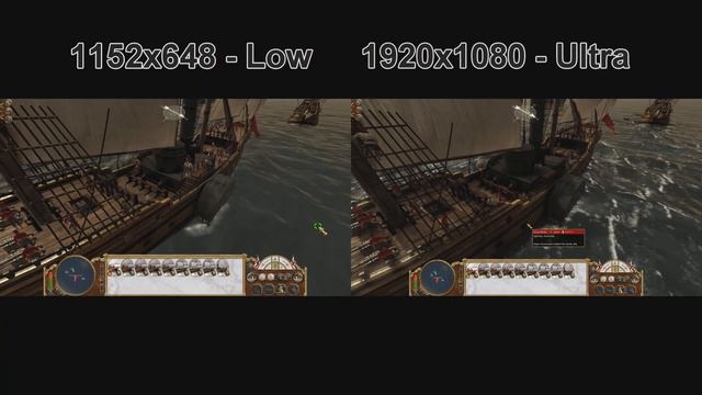 Low Vs Ultra - Empire Total War - Graphical Comparison