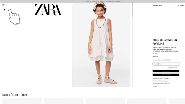 Comment faire du shopping sur Zara.com ? смотреть онлайн