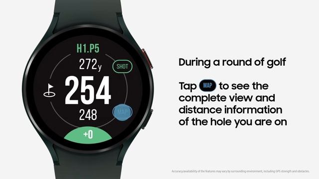 Galaxy Watch4: Golf better with Smart Caddie | Samsung смотреть онлайн