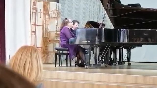 Фортепианный квартет"Пианола"А.Дворжак "Славянский танец # 8" соль минор. смотреть онлайн