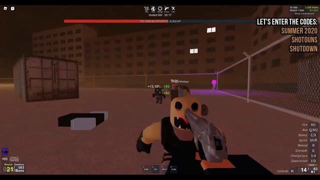 ALL NEW *EVENT* UPDATE CODES! ? Roblox Zombie Uprising Codes ? смотреть онлайн
