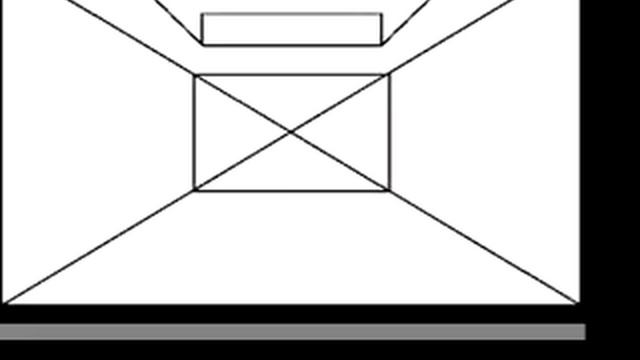Drawing a Sky Light in one-point perspective смотреть онлайн
