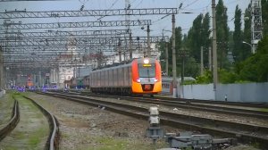 "Ласточка" ЭС1-049 Краснодар - Ростов-на-Дону