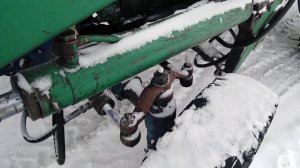 Установка насос дозатора на трактор мтз 80.гур.