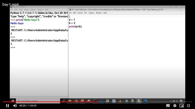 What do you mean by comments in Python ? смотреть онлайн