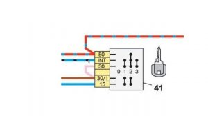 КОНТАКТНАЯ ГРУППА И ПОДКЛЮЧЕНИЕ ПРОВОДОВ ЗАМКА ЗАЖИГАНИЯ ВАЗ 2101 И ВАЗ 2107