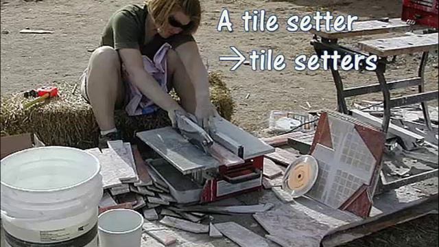English Vocabulary and Grammar Lesson - Jobs in Construction and the Simple Present смотреть онлайн