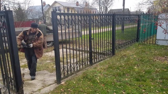 МЕТАЛЛИЧЕСКИЙ ЗАБОР: купили столбы и сетку рабицу смотреть онлайн