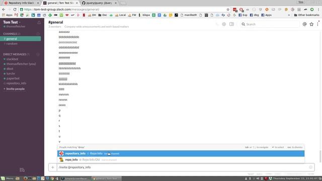 Git Repo Info Slackbot смотреть онлайн