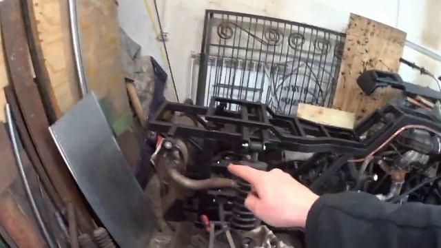 #Квадроцикл из ВАЗ 2115. Ещё немного сделал. смотреть онлайн