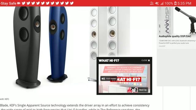 KEF Blade One Meta, KEF Blade Two Meta and KEF Meta Reference speakers Launches with MAT technology смотреть онлайн