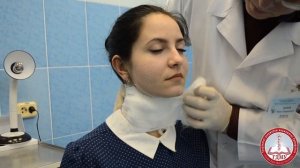 Согревающий компресс на шею