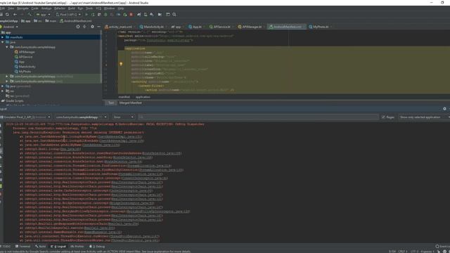 RecyclerView + Glide + Retrofit Part 2 - Retrieve data from server - Android Tutorial - Sinhala ?? смотреть онлайн