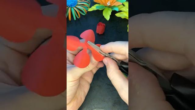 Красивая роза из цветной бумаги ЮНЛАНДИЯ смотреть онлайн