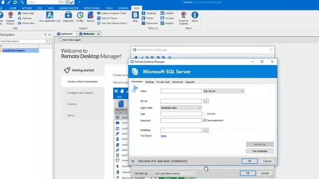 Getting Started for Teams with Remote Desktop Manager - Step 1: Register your Data Source смотреть онлайн