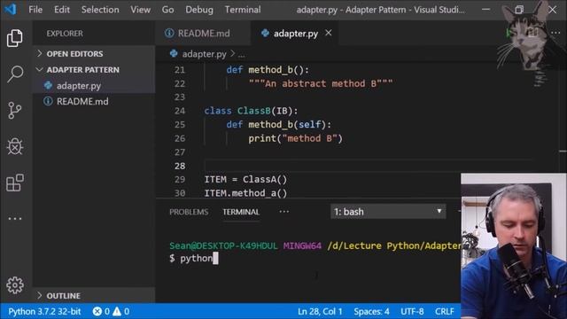 Adapter Design Pattern in Python смотреть онлайн