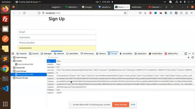 User Attributes using React JS | Get User Info After Login AWS cognito смотреть онлайн