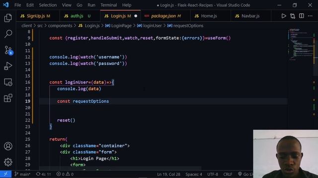 Build A Full-Stack Web Application with Flask And ReactJS - Part 11 Client-side JWT Auth with Reac смотреть онлайн