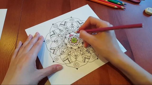 ?Рисуем мандалу! Запись трансляции! смотреть онлайн