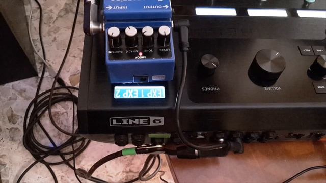 Boss Cs3 Compressor /Sustainer su Line6 Helix/HX Stomp Review Setup & Demo смотреть онлайн