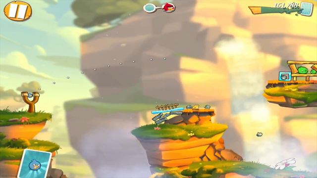 Angry Birds 2 level 13-15, Playing game app смотреть онлайн