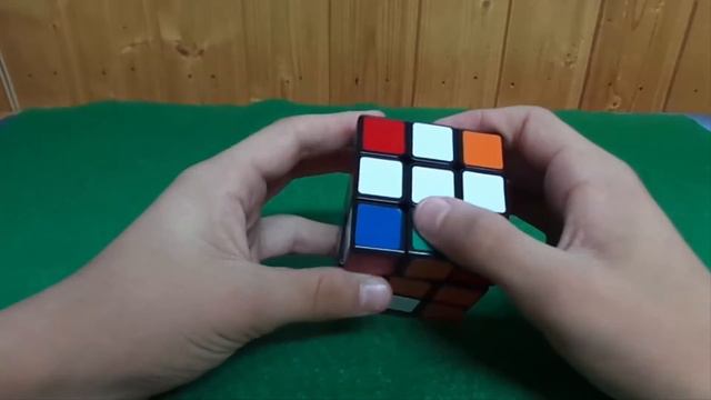 Как собрать кубик рубика 3x3часть 2(сборка правильного креста) смотреть онлайн