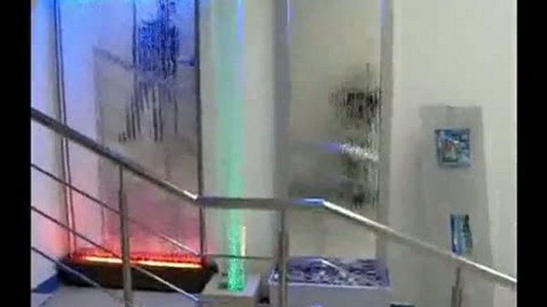 Пузырьковые колонны, панели, водопады. АКВАдизайн.