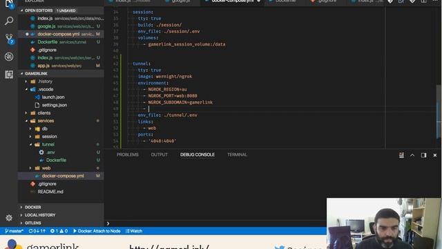 GamerLink development - Day 5 - Delegated auth with Passport and Google смотреть онлайн