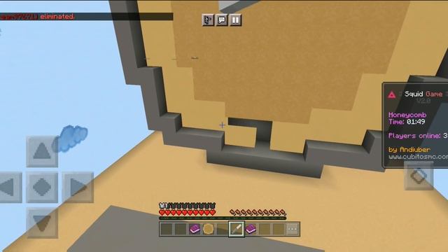 Squid Game MAP in Minecraft PE (Red Light - Green Light, Honeycomb, and Glass Bridge) смотреть онлайн