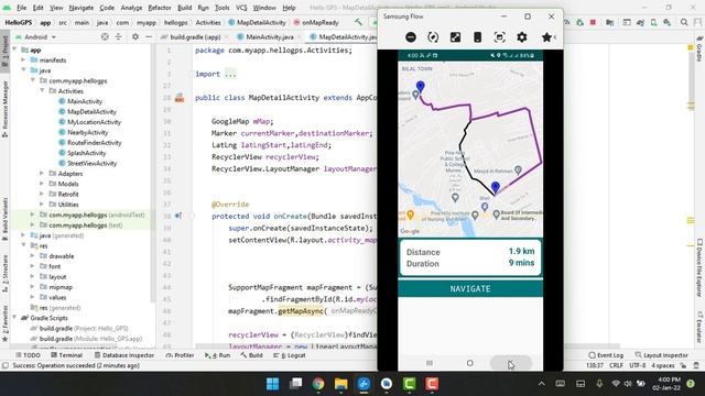 #4 GPS & Navigation App (Android College Project) смотреть онлайн