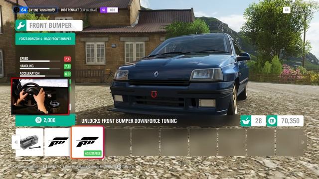 Renault Clio Williams | Forza Horizon 4 #32 Thrustmaster T300RS смотреть онлайн