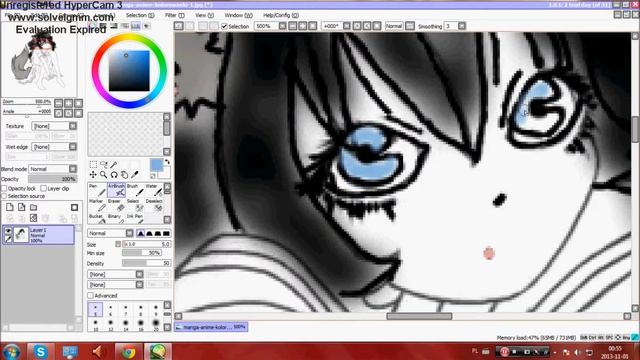 Miśkowy speed paint #6 - Anime o 3 w nocy! ^_^ смотреть онлайн