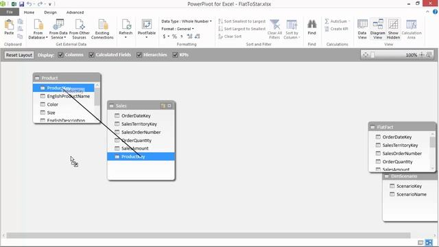 DAX Query: Convert Wide Flat Tables into separate Data/Lookup Tables смотреть онлайн