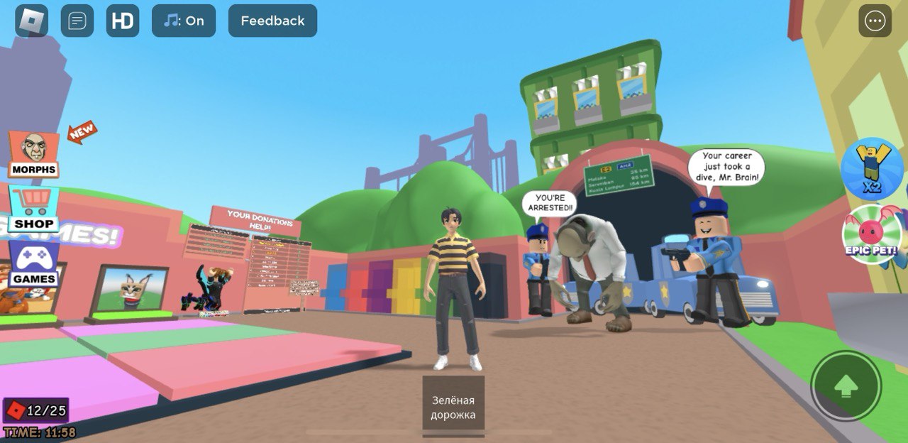 Roblox #1 Escape MR Brain’s Waterpark смотреть онлайн
