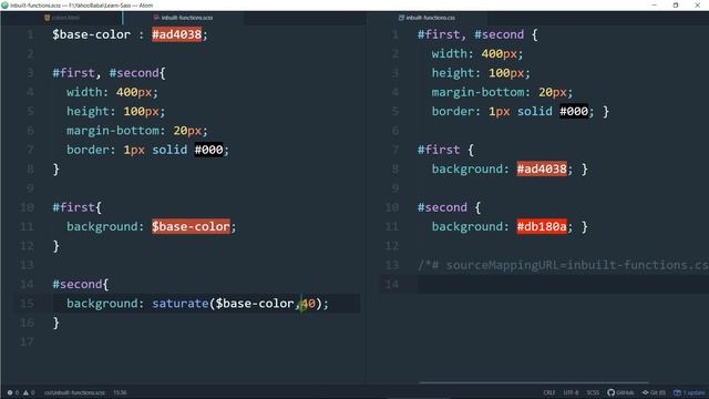 Sass Color Functions Tutorial in Hindi / Urdu смотреть онлайн
