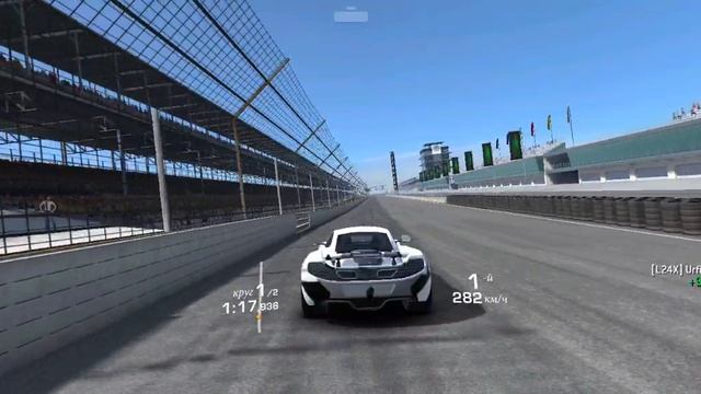 MCLAREN MP4-12C ТРАССА ОДИН НА ОДИН смотреть онлайн